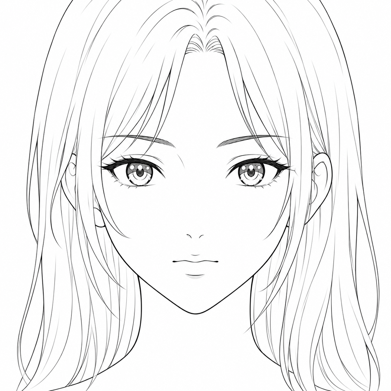 Step 3: Draw the Ear in Front View