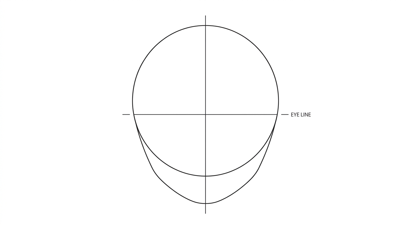 Step 3: Add the Horizontal Eye Line