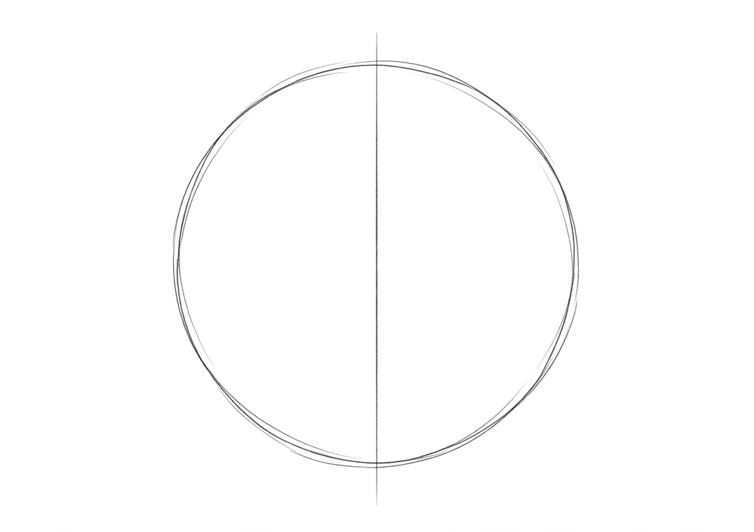 Step 2: Add the Vertical Center Line