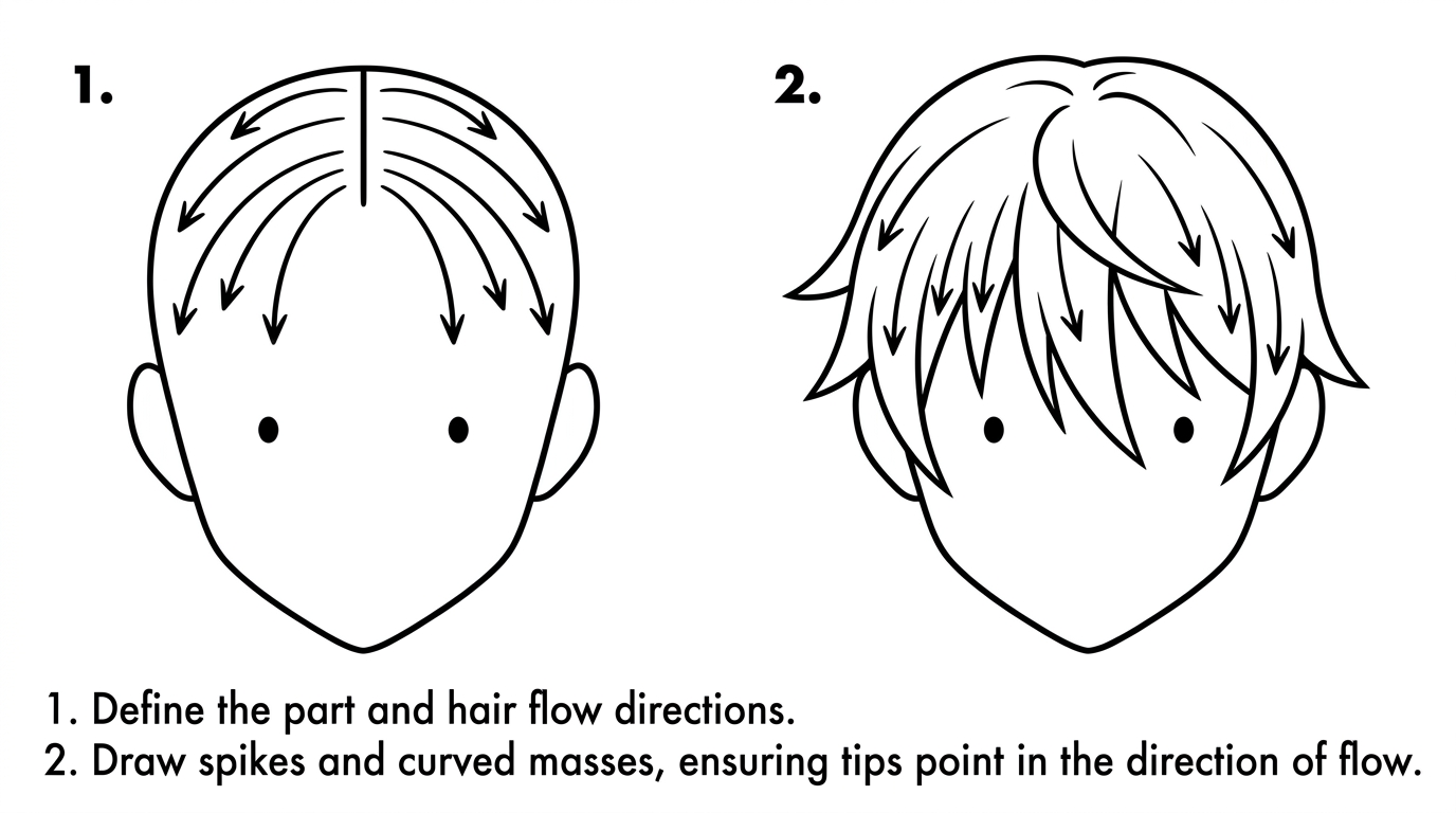 Step 4: Fringe/Bangs