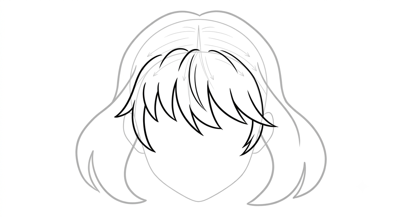 Step 4: Fringe/Bangs
