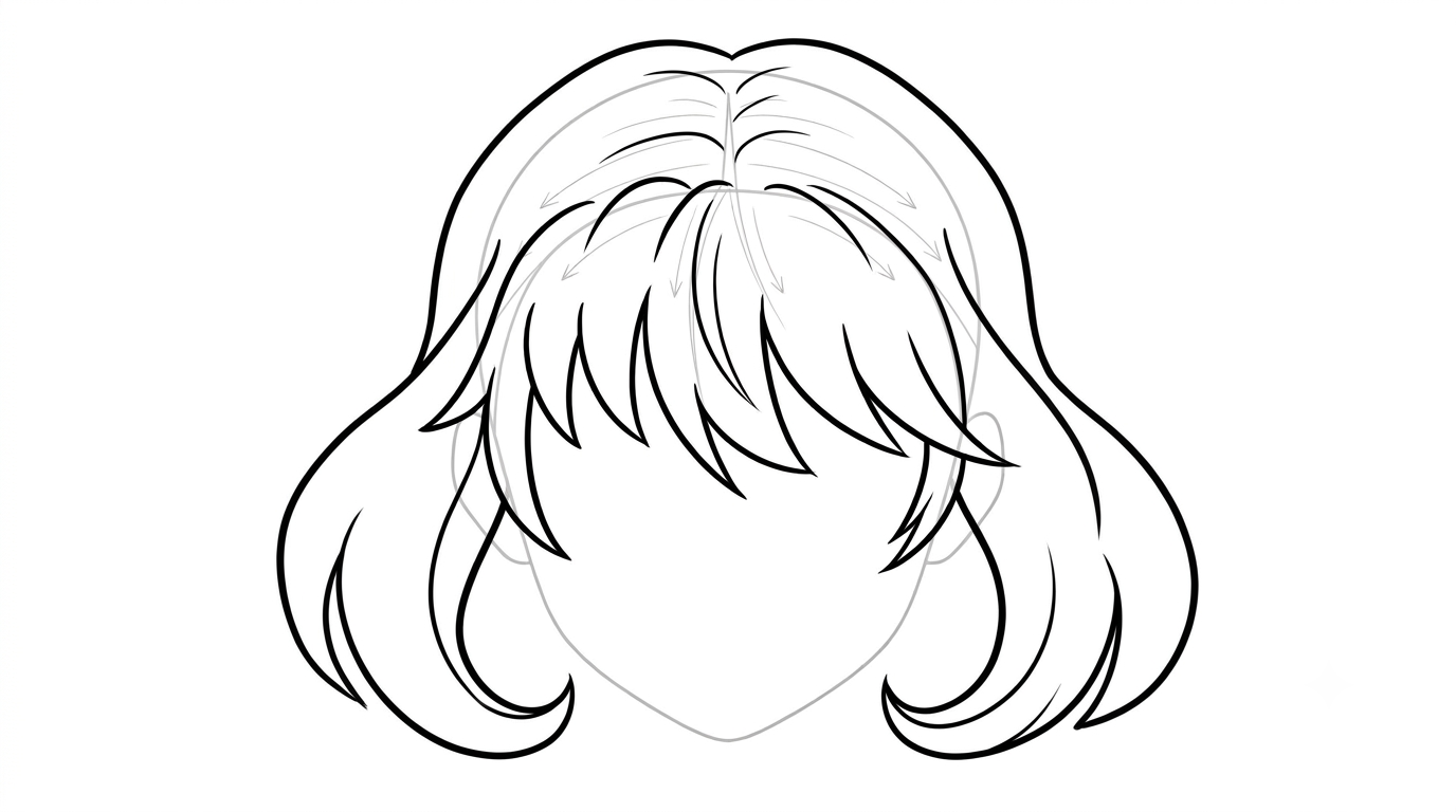 Step 5: Side Hair