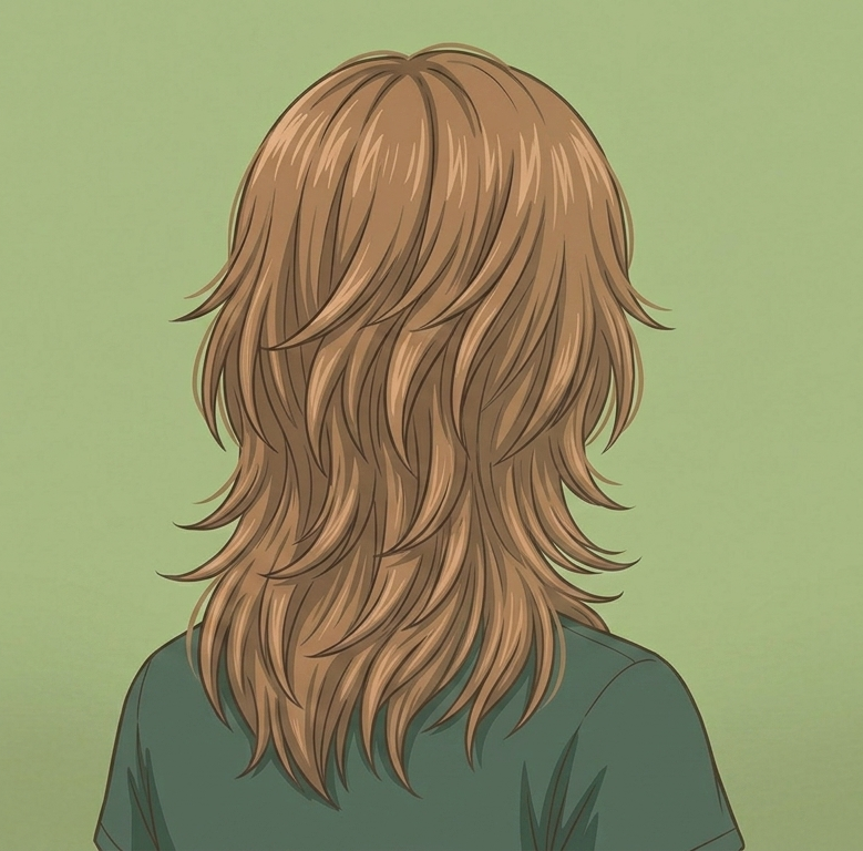 Female · Layered Shoulder · Back