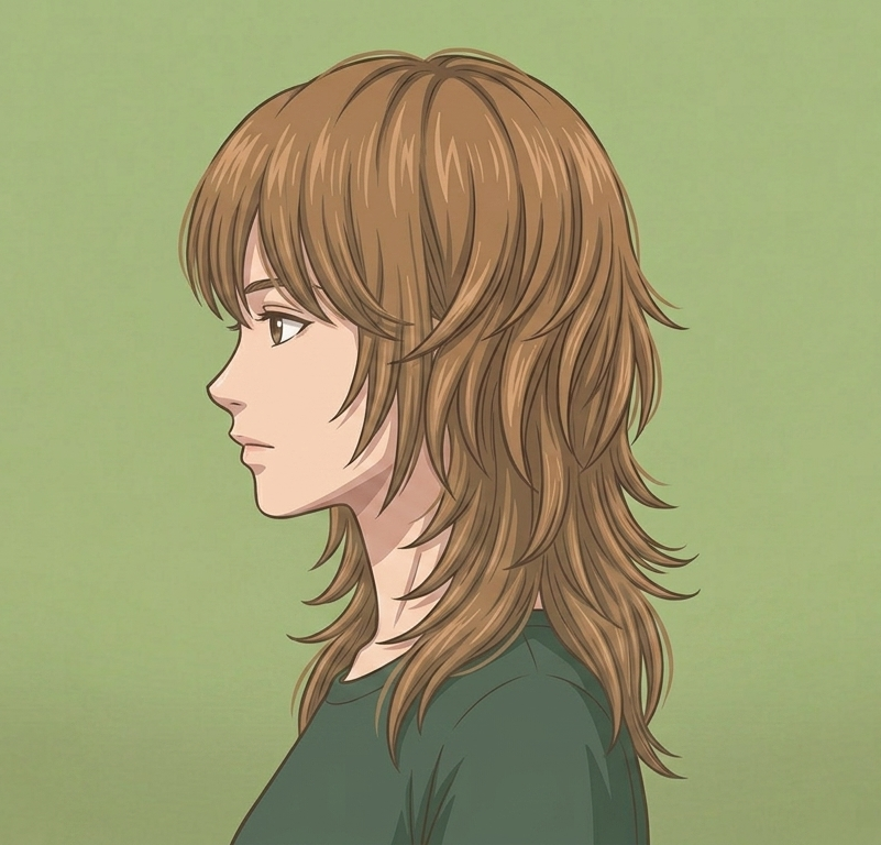 Female · Layered Shoulder · Left Side