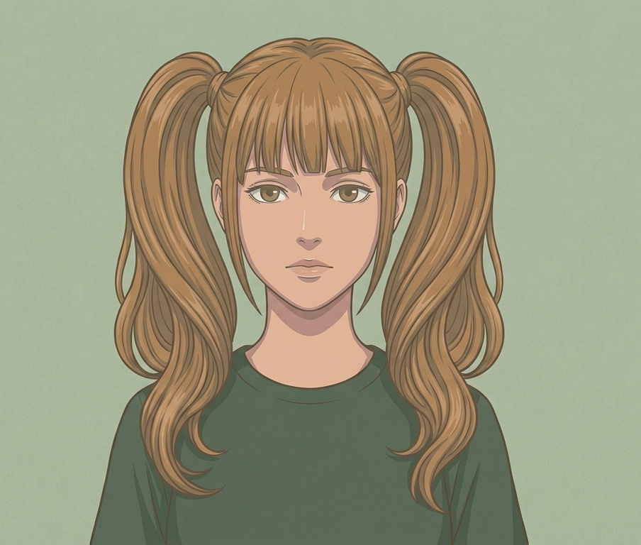 Female · Twintails · Front