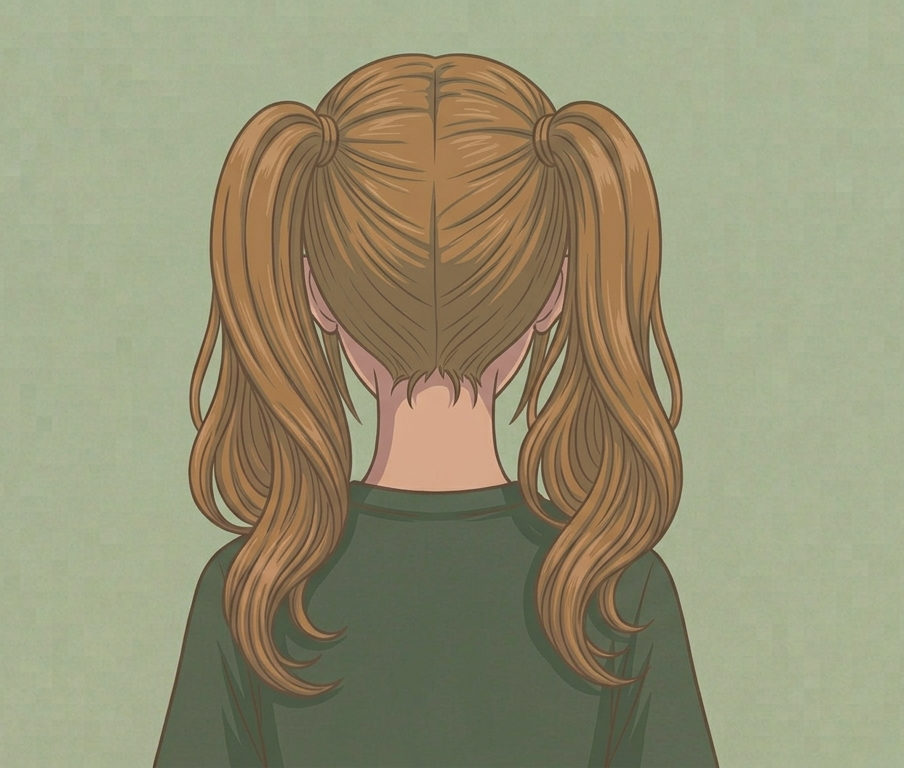 Female · Twintails · Back