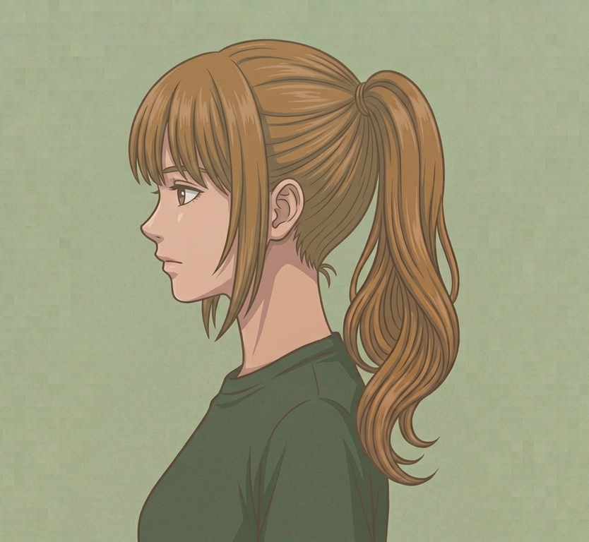 Female · Twintails · Left Side