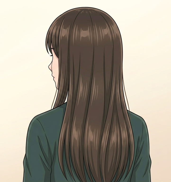Female · Long Straight · Front