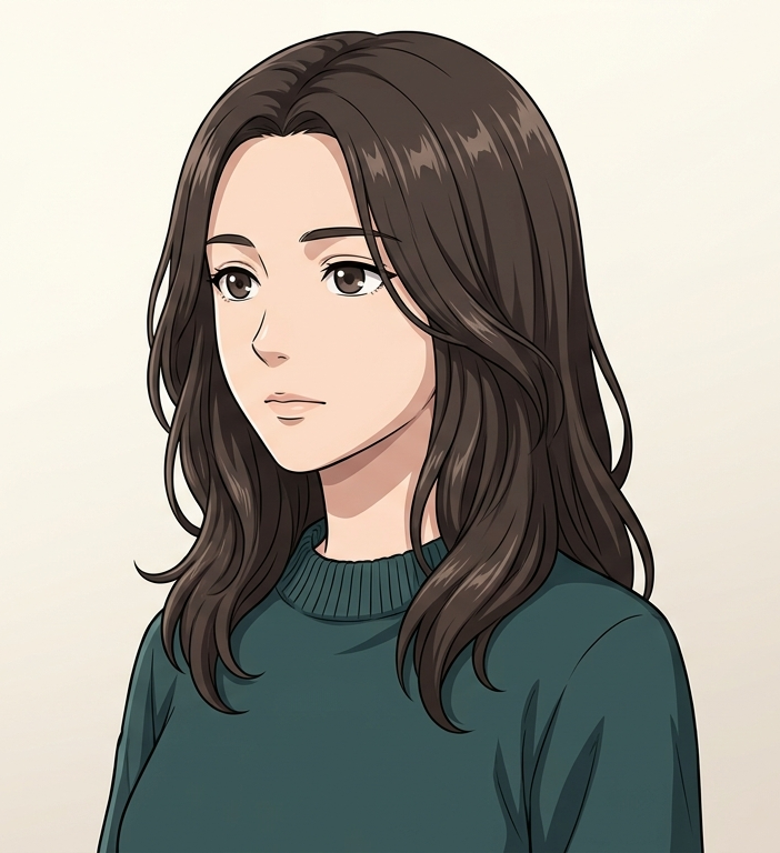 Female · Medium Wavy · Front Left 3/4