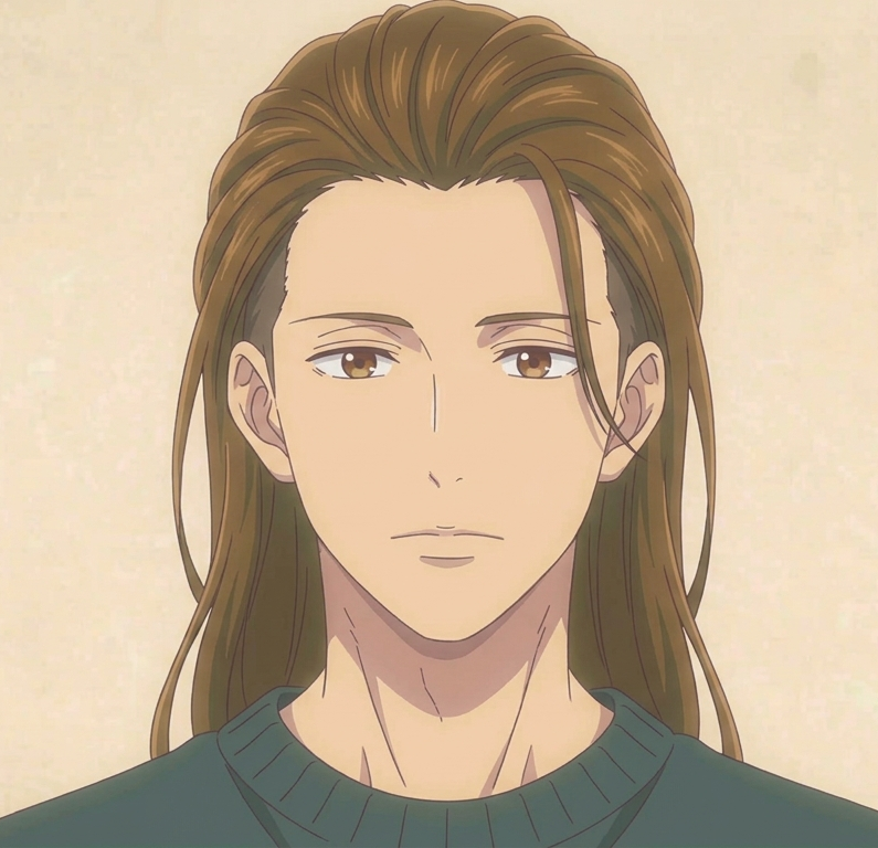 Male · Long Undercut · Front