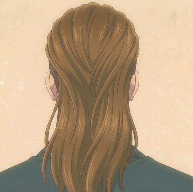Male · Long Undercut · Back