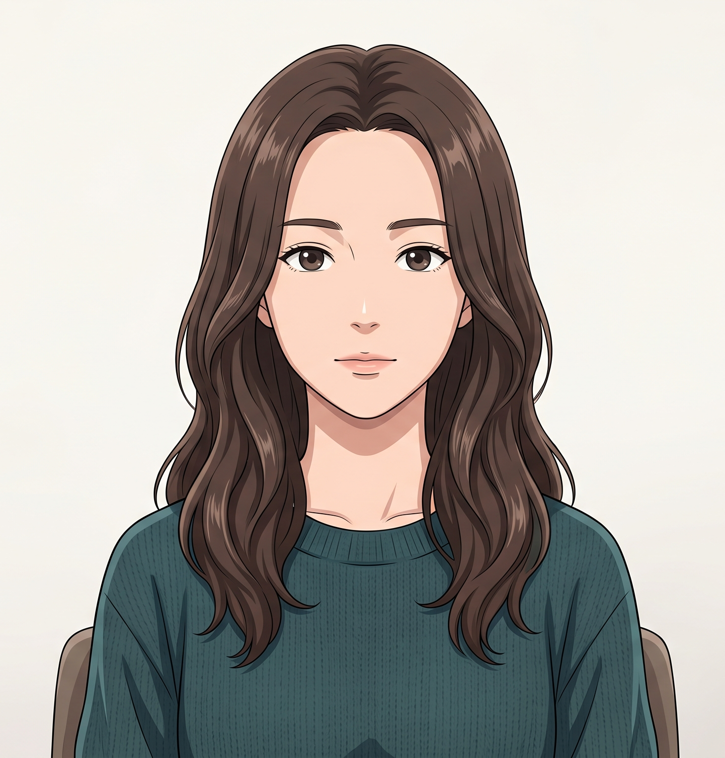 Female · Medium Wavy · Front