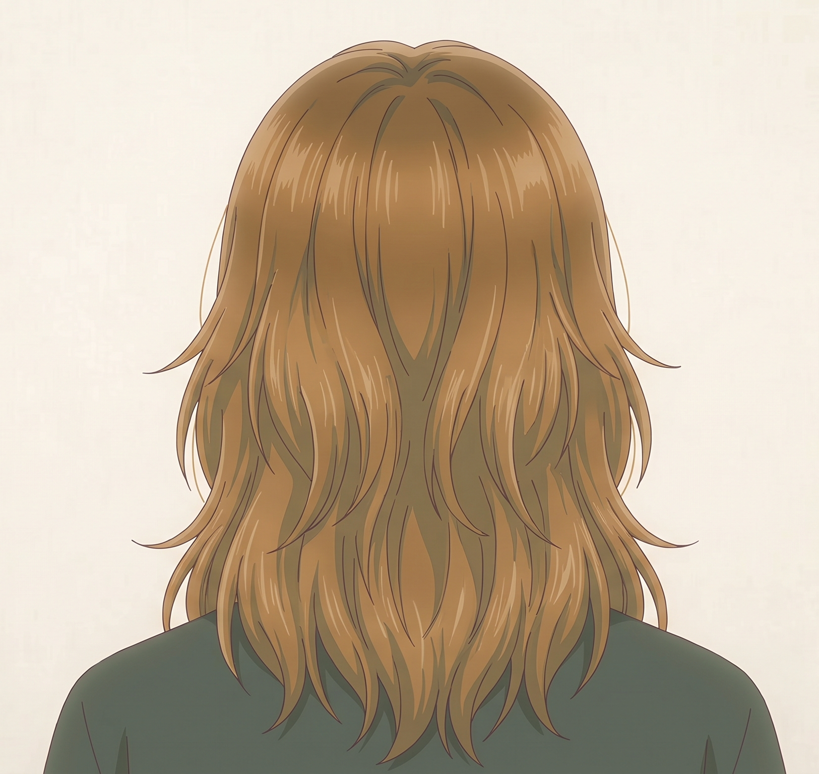 Male · Messy Long · Back