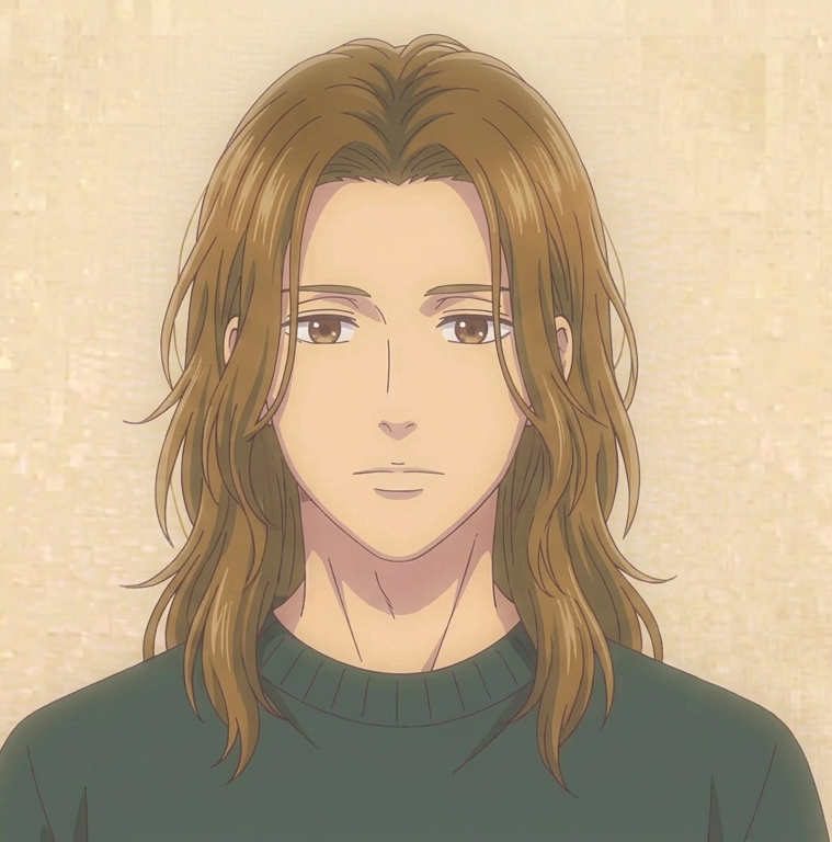 Male · Messy Long · Front