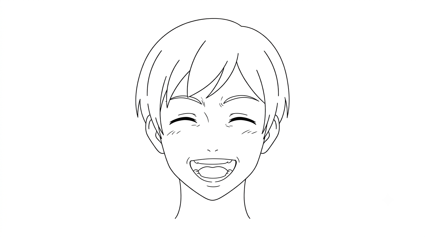 Expression 3: Laughing