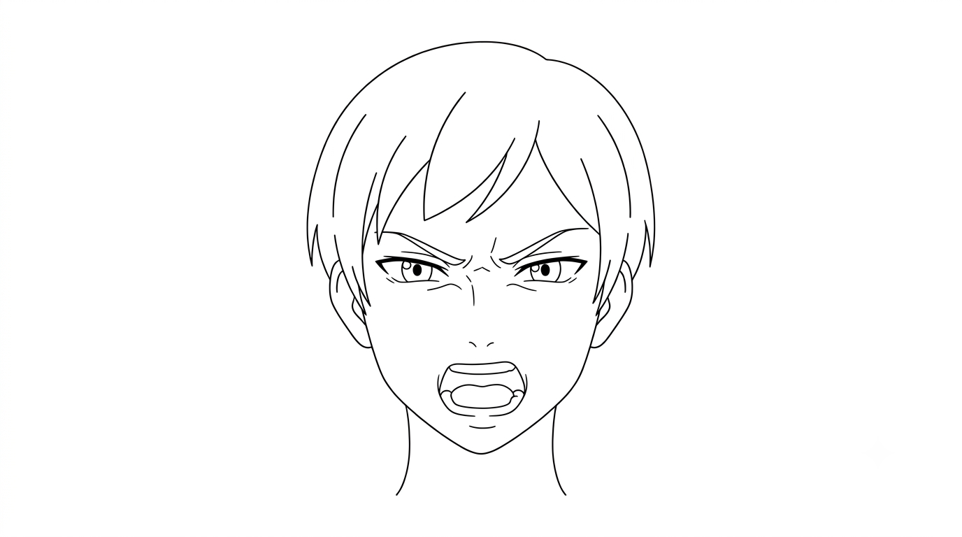 Expression 6: Angry