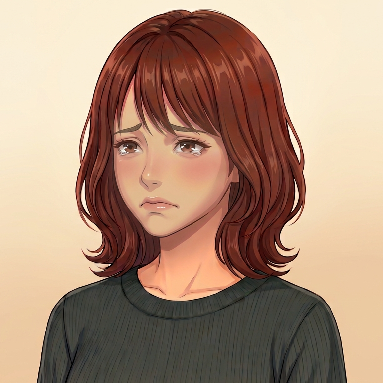 Female · 3/4 · Sad