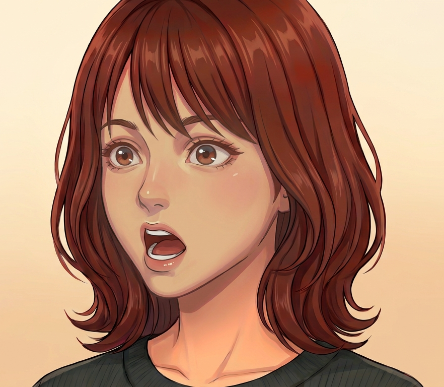 Female · 3/4 · Surprised