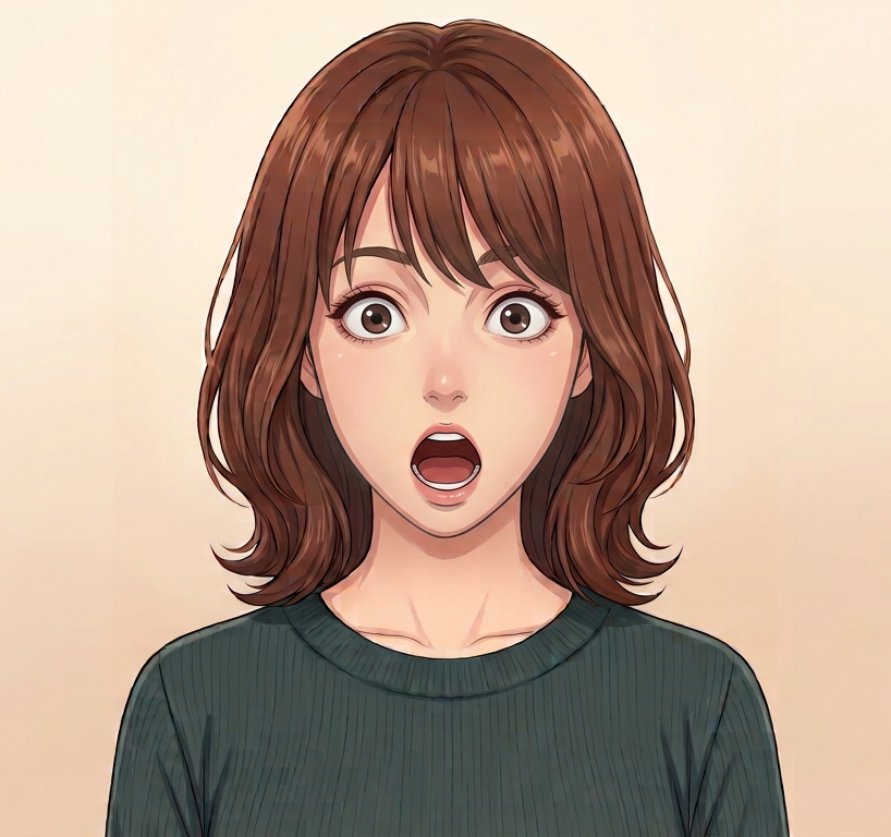 Female · Front · Surprised