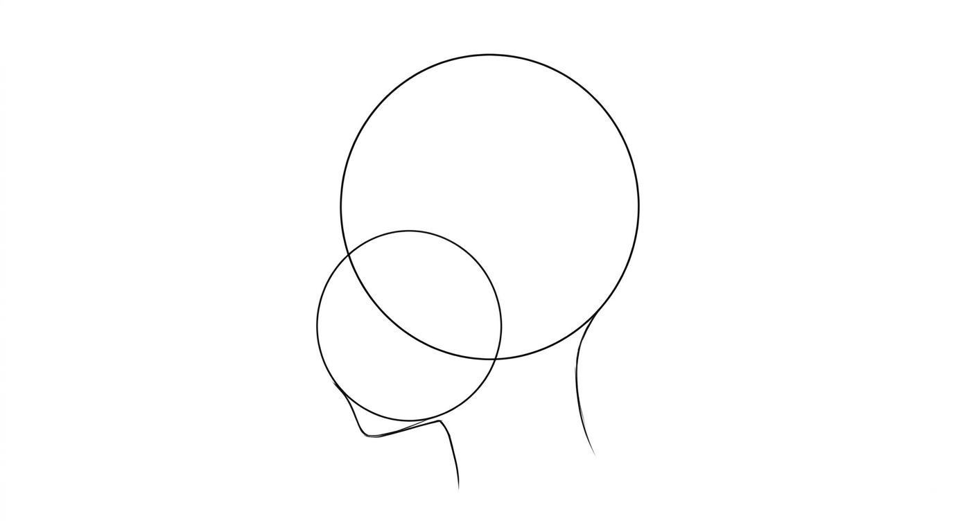How to Draw Anime Face in Profile